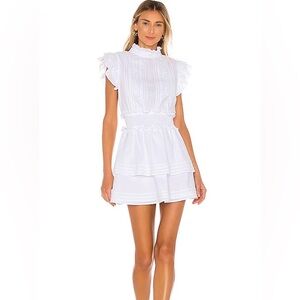 NWT Cleobella Versailles Mini dress in white